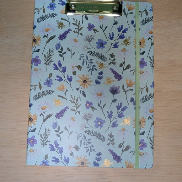 Archer & Olive Floral Clipboard Folio with Notepad - Picture 1 of 10